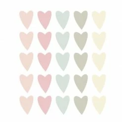 LM Baby Art Wall Stickers Hearts Décor