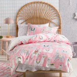 Hiccups Llama Party Duvet Set
