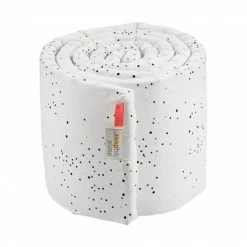 Done By Deer Linen Cot Bumper Dreamy Dots