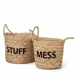 Kids Depot Basket Set Of 2 Messy Stuff Baby Furniture