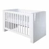 Kidsmill Baby Furniture Somero White Glossy Cot Bed 140 X 70 2 Kidsmill Baby Furniture Somero White Glossy Cot Bed 140 X 70