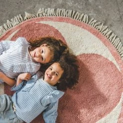 Tapis Petit Rug Round Heart 120 X 120