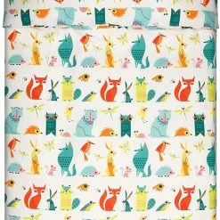 Ikea Duvet Set Lattjo Animals Linen