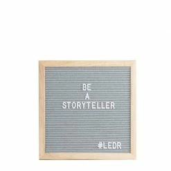 Cotton Ball Lights Letter Board 30 X 30 Décor