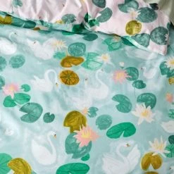 Linenhouse Linen Duvet Cover Set Swanning Around 7 Linenhouse Linen Duvet Cover Set Swanning Around