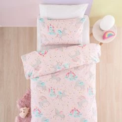 Linenhouse Linen Duvet Cover Set Pegasus Party