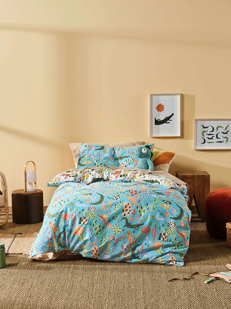 Linenhouse Duvet Cover Set Tales And Scales Linen 5 Linenhouse Duvet Cover Set Tales And Scales Linen