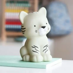 A Little Lovely Company Little Light White Tiger Décor