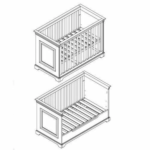 Kidsmill Marseille Cotbed 140x70 Baby Furniture 6 Kidsmill Marseille Cotbed 140x70 Baby Furniture