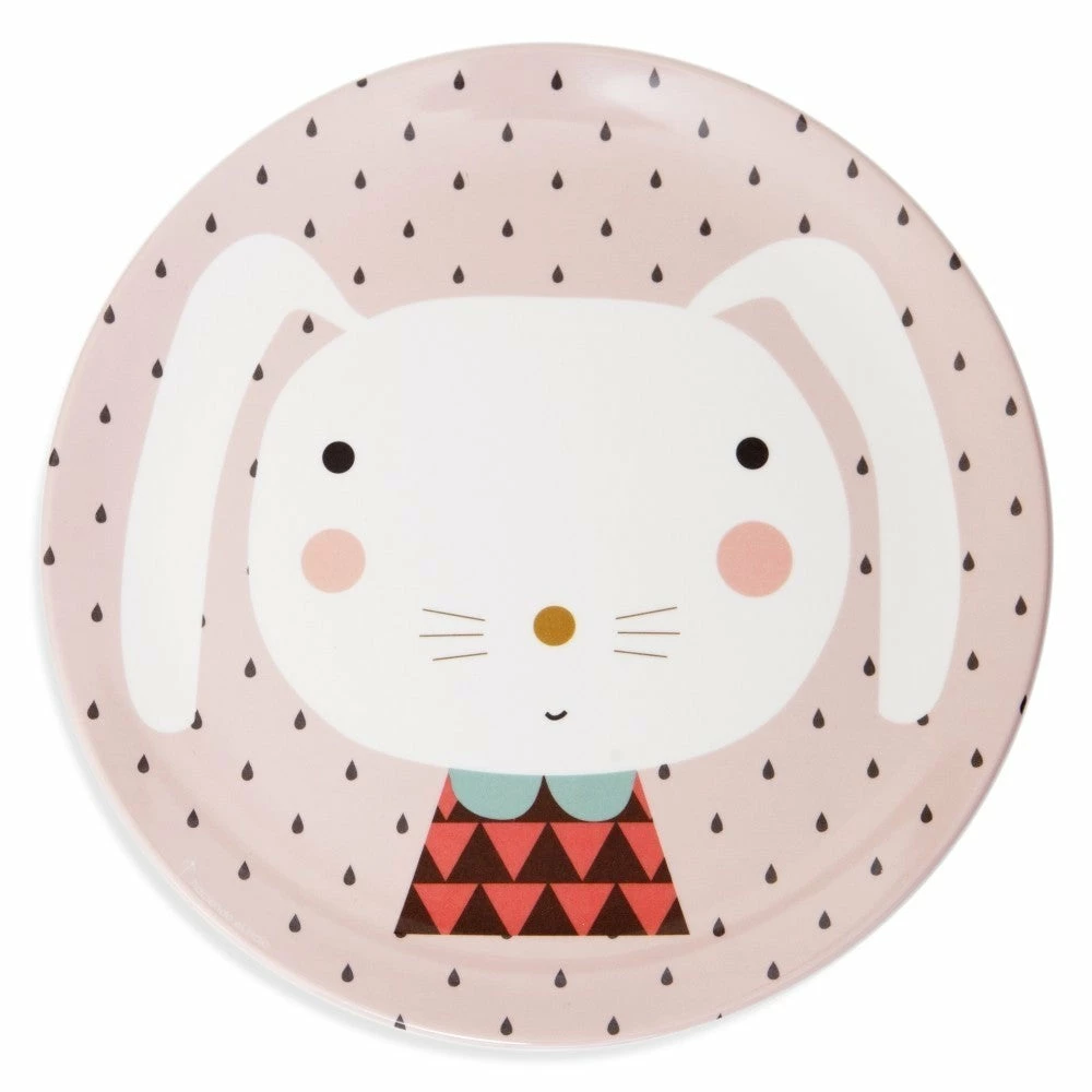 Petit Monkey Melamine Plate Drops 3 Petit Monkey Melamine Plate Drops