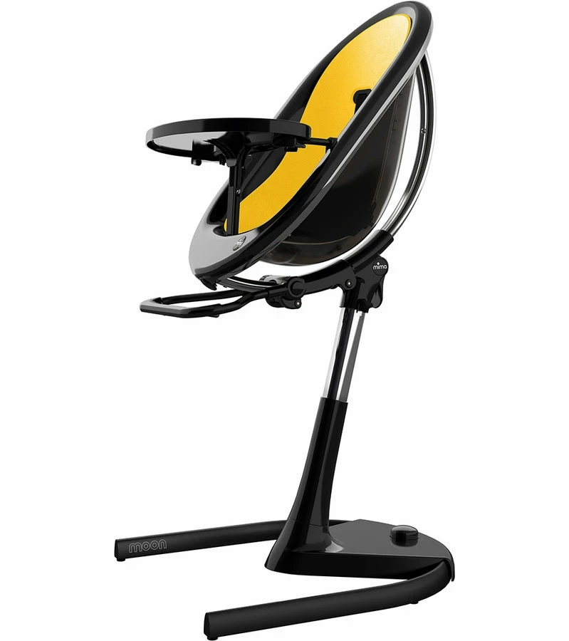 Highchairs Mima Moon High Chair Black 14 Highchairs Mima Moon High Chair Black