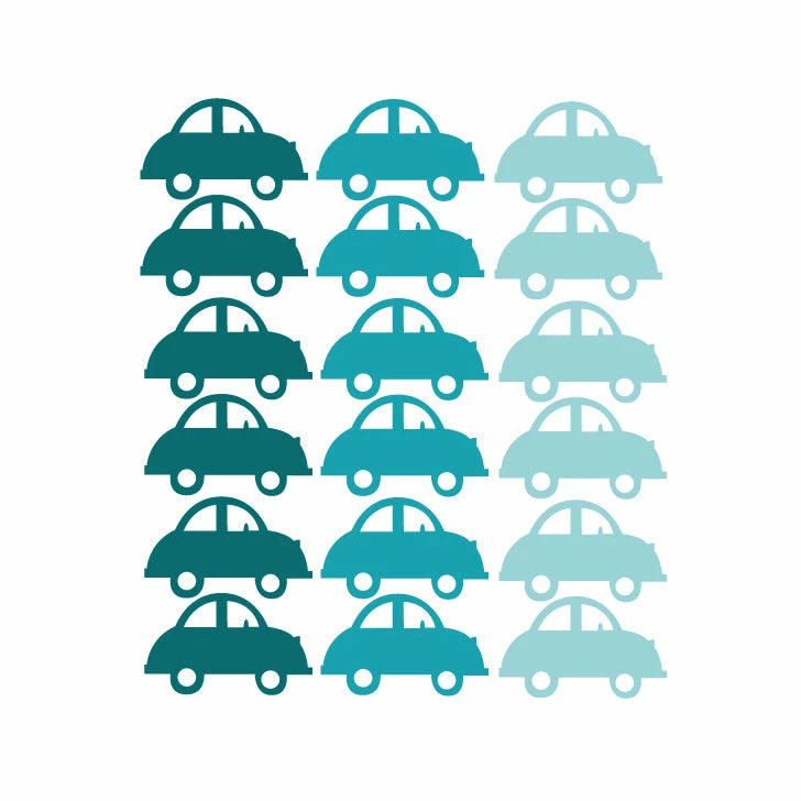 LM Baby Art Décor Wall Stickers Cars 3 LM Baby Art Décor Wall Stickers Cars