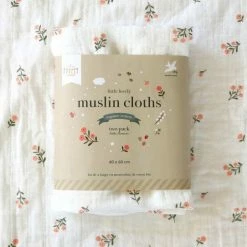 A Little Lovely Company Linen Muslin Cloth 2pk