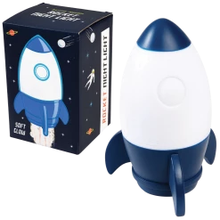 Rex London Décor Space Age Rocket Night Light