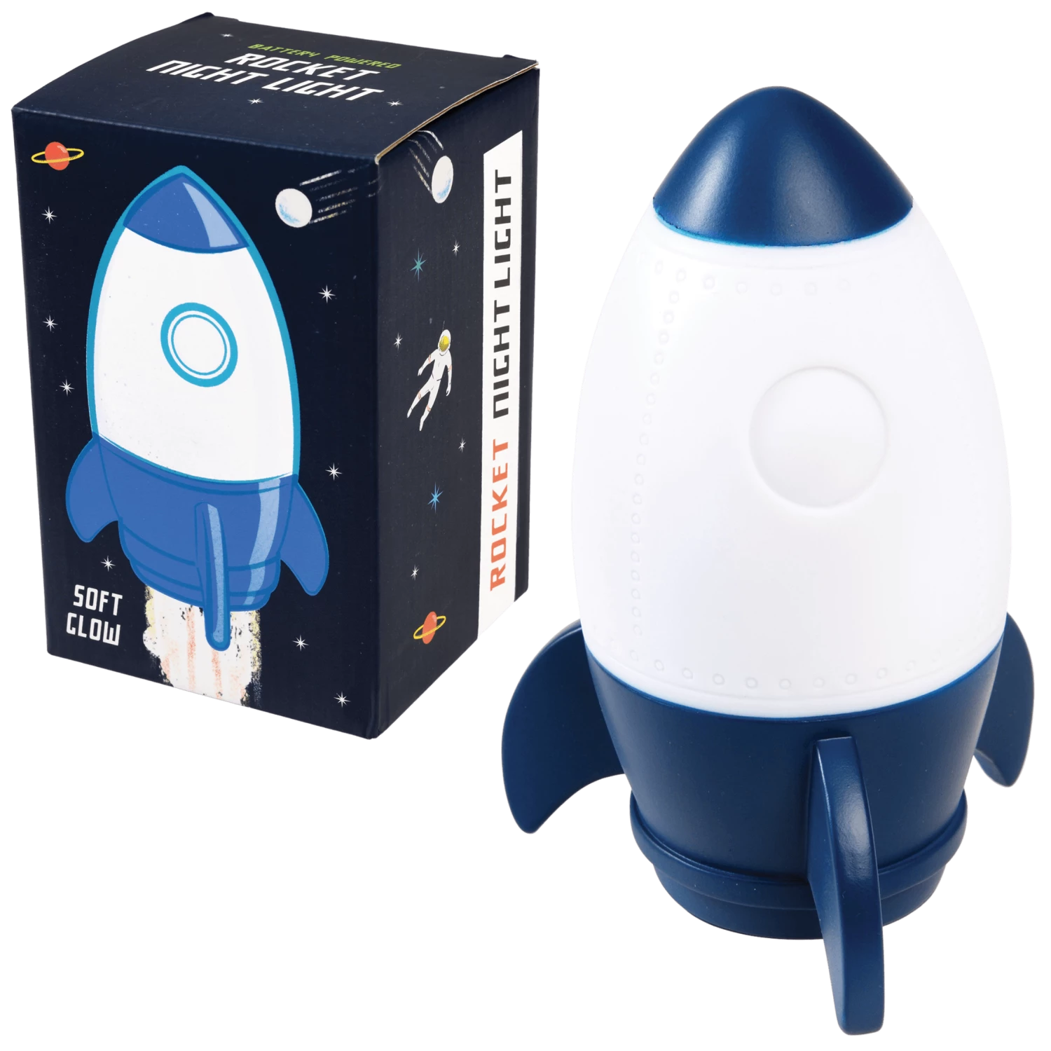Rex London Décor Space Age Rocket Night Light 4 Rex London Décor Space Age Rocket Night Light