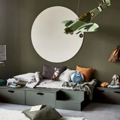 De Eekhoorn Stage Bed + Drawers 80x 200cm Pine Soap