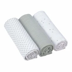 Lässig Linen Swaddle & Burp Blankets 3 Pack 18 Lässig Linen Swaddle & Burp Blankets 3 Pack
