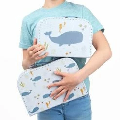 A Little Lovely Company Kiddies Bags Suitcase Set