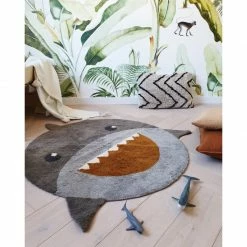 Tapis Petit Rug Shark 110 X 110 Cm Décor