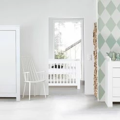 Kidsmill Baby Furniture Somero Wardrobe White Matt
