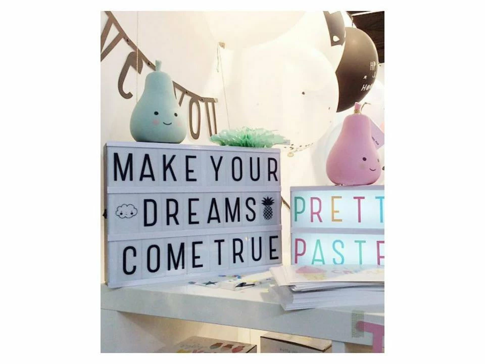 A Little Lovely Company Light Box Letter Pack & Symbols Décor 5 A Little Lovely Company Light Box Letter Pack & Symbols Décor