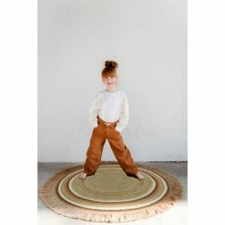 Tapis Petit Rug Jute Tess 110x 110cm