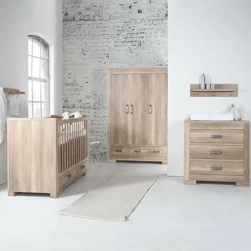 Kidsmill Lodge Grey Oak Cot-Bed 70x140 Incl. 2 Drawers Baby Furniture 4 Kidsmill Lodge Grey Oak Cot-Bed 70x140 Incl. 2 Drawers Baby Furniture