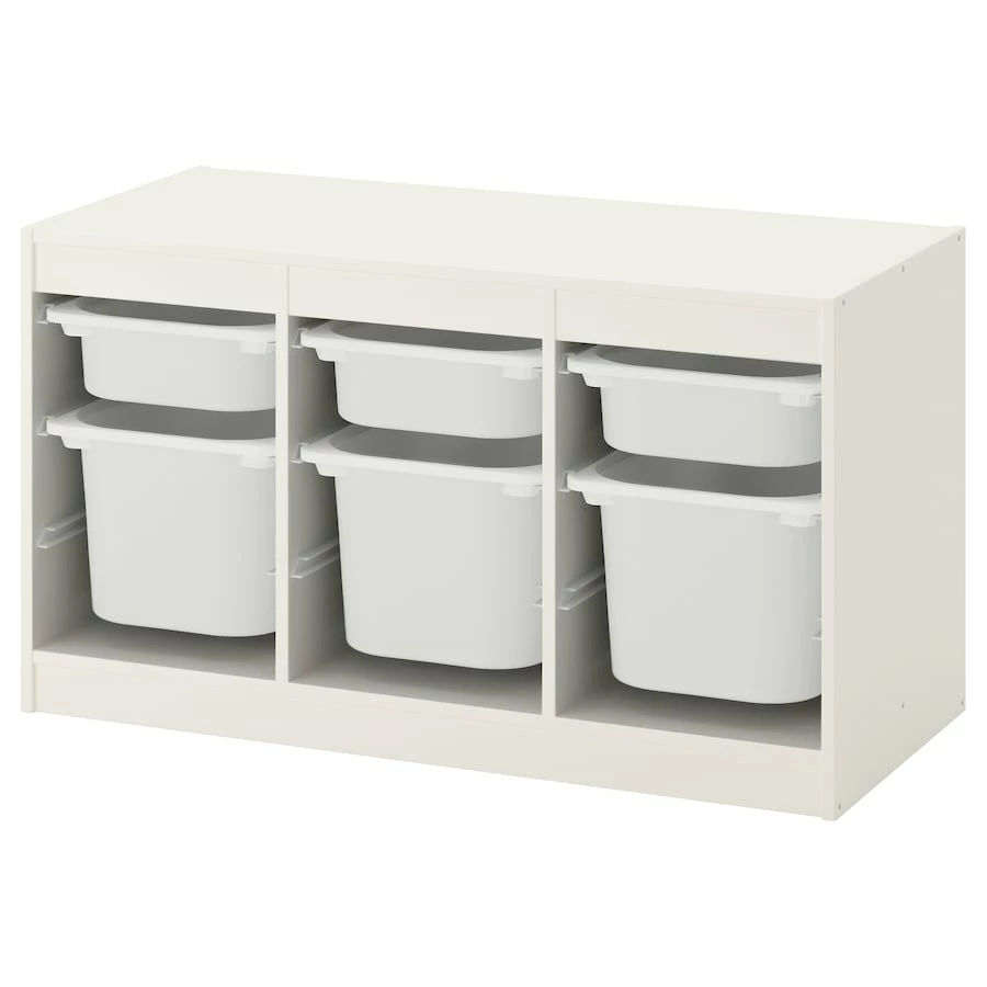 Ikea Baby Furniture Trofast Combination White 6 Boxes 3 Ikea Baby Furniture Trofast Combination White 6 Boxes