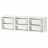 Ikea Trofast Wall Storage Combination + 6 Boxes