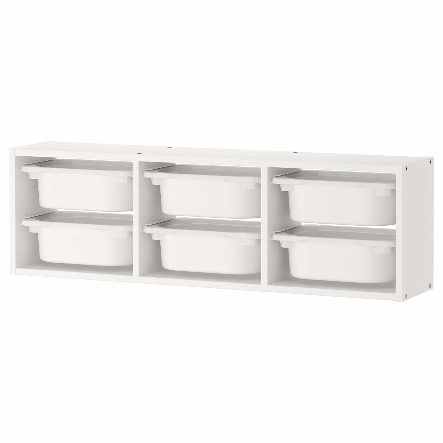 Ikea Trofast Wall Storage Combination + 6 Boxes 3 Ikea Trofast Wall Storage Combination + 6 Boxes