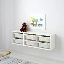 Ikea Trofast Wall Storage Combination + 6 Boxes 13 Ikea Trofast Wall Storage Combination + 6 Boxes