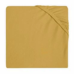 Jollein Linen Fitted Sheet Jersey Colors